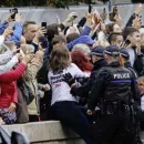 Animal Activist Throws Herself on the Ground in Front of Pope's Vehicle in Luxembourg