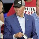 Biden Wears Red Trump Hat for 'Unity' at 9/11 Memorial