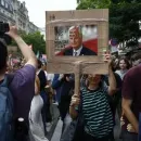 New French government presented, protests reported in major cities