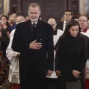 Spanish King and Queen Attend Memorial Service for Flood Victims in Valencia