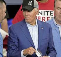 Biden Wears Red Trump Hat for 'Unity' at 9/11 Memorial