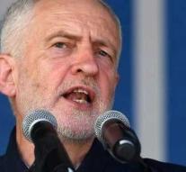 British opposition leader Corbyn denies Brexit policy May