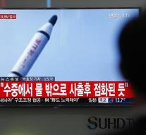 'North Korea's test missile from submarine '