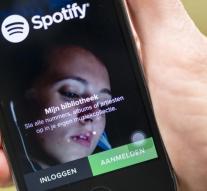 Spotify has billion from investors