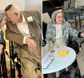 102-Year-Old Marjorie and 100-Year-Old Bernie Get Married and Break New World Record