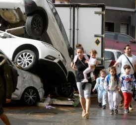 1200 People Stranded in Cars After Severe Weather in Spain