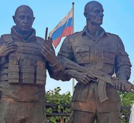 Controversial Statue of Deceased Wagner Boss Unveiled in Bangui