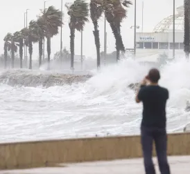 Floods Hit Spanish Coastal City Tarragona