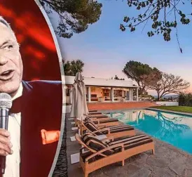 Frank Sinatra's Former California Villa 'Farralone House' Up for Sale