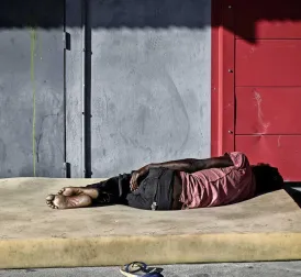 French Homeless Man Found Dead in Lyon, Possibly Killed by Concrete Block