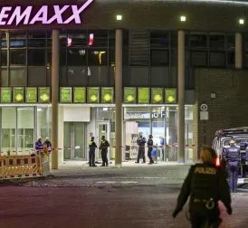 German police shoot man who threw incendiary devices in cinema