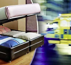 Mother (39) dies after getting trapped by falling ottoman bed, coroner raises alarm