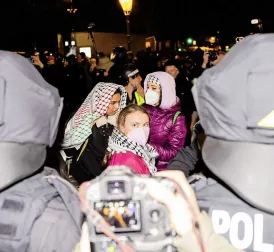 Police break up protest camp in Dortmund due to fears of Thunberg's arrival