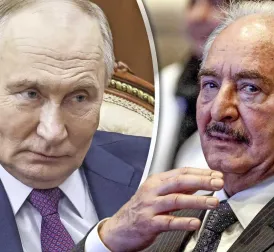 Putin relocates Russian weapons systems to Libya after fall of Assad: 'Haftar may be making a big mistake'