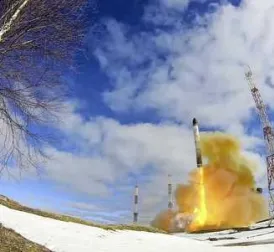 Russian Super Rocket Satan-2 Explodes in Test Launch, Leaving Massive Crater