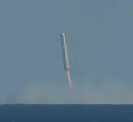 Second attempt by SpaceX to catch rocket fails