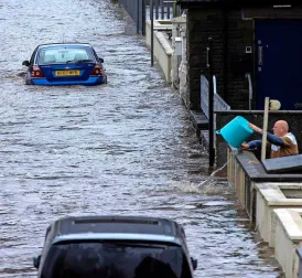 Severe Flooding in Wales Caused by Storm 'Bert', Storm Moves on to England