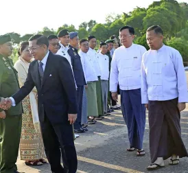 Tense Relationship between China and Myanmar Highlighted by Visit of Junta Leader