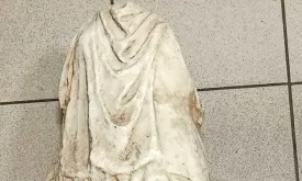 2,000-Year-Old Greek Statue Found Dumped by Trash Bins in Thessaloniki