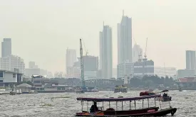 Bangkok Shrouded in Grey Smog