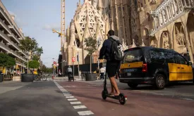 Barcelona to Fine Electric Scooter Riders on Sidewalks