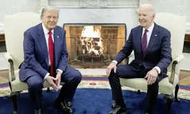 Biden Welcomes Trump to the White House: 'Today is a Beautiful Day'