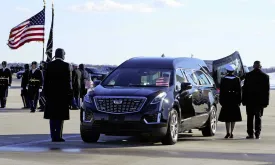 Body of Former President Carter Arrives in Washington