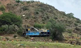 Bus Plunges into Cliff: Dozens Dead in Horrific Accident