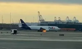 Cargo Plane Turns Into Fireball in the Air