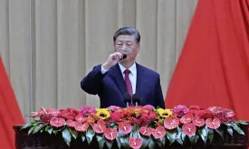 Chinese President Xi Jinping Warns of 'Stormy Times' on Chinese People's Republic Anniversary