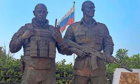 Controversial Statue of Deceased Wagner Boss Unveiled in Bangui