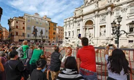 Controversy in Rome Over Restoring Trevi Fountain with 'Ugly Pool' to Attract Tourists