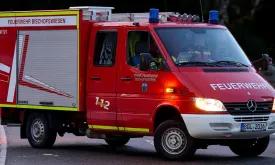 Dutch Tourist Bus Catches Fire on German Highway