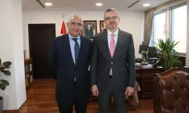 Egyptian Delegation Received in Ankara