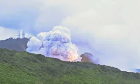 Fire breaks out during rocket test in Japan due to 'abnormality'