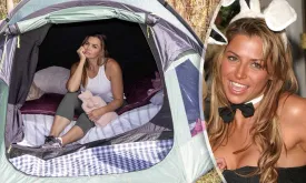 Former Playboy Model Forced to Live in a Tent Due to Rising Rent Prices