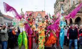 German Carnival-Goers Allowed to Vote in Costume and Drunk