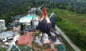 Giant Rooster-Shaped Building in the Philippines Recognized as the World's Largest