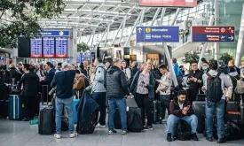 Heavy Snowfall and Freezing Temperatures in Germany: 120 Flights Cancelled at Frankfurt Airport