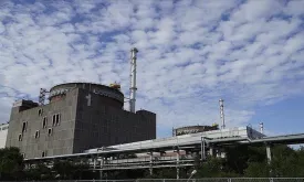 High Decibel Explosions Near Zaporijya Nuclear Power Plant in Ukraine