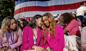 Historic Election Night Celebration at Howard University with Kamala Harris Supporters