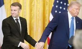 Macron and Trump's Warm Visit: Jokes and Gestures, No Deal