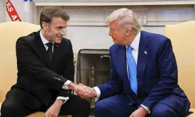 Macron Seeks Security Guarantees for Europe and Ukraine, Trump Silent