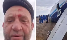 Man who recorded farewell video for wife as plane crashed in Kazakhstan survived the disaster