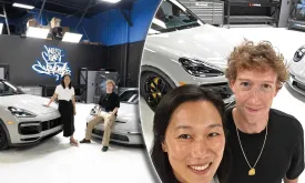 Mark Zuckerberg Surprises Wife with Custom Porsche Cayenne Minivan