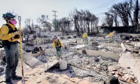 Massive Destruction in Californian Wildfires