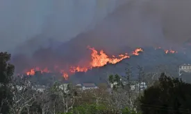 Massive Wildfire in Los Angeles Forces Evacuation of Pacific Palisades Residents