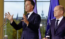 NATO Chief Rutte Warns During Visit to Germany: 'Ukraine Frontline Moving Towards Western Europe'