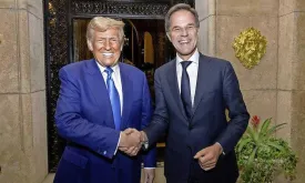 NAVO Chief Rutte Discusses Security Issues with Trump