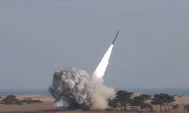 North Korea Conducts Missile Test from Sea to Land